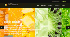 Desktop Screenshot of fruithofprimeurs.be